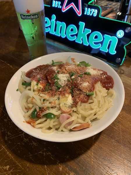 「ナポリタンW(パスタ風まぜそば)」@beberの写真