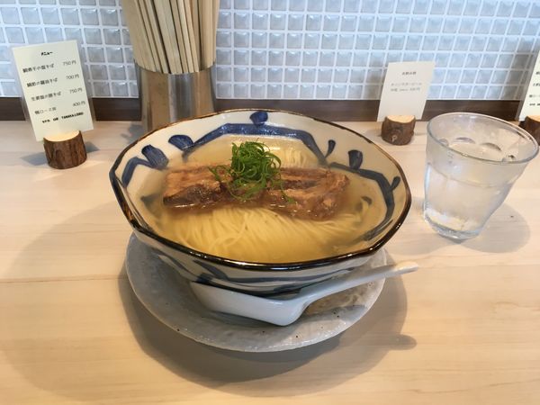 「鯛煮干の塩そば」@タナカ ロボの写真