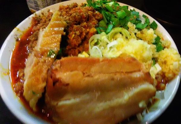 「[限定]台湾ラーメン+豚増し」@豚星。の写真