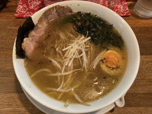 「特製潮まねきらーめん」@らーめん寺子屋 麺座まねきの写真