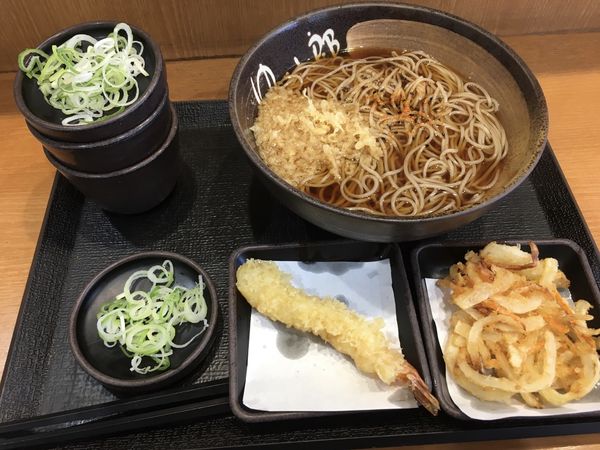 「朝そば(360¥)」@ゆで太郎 吉野町店の写真