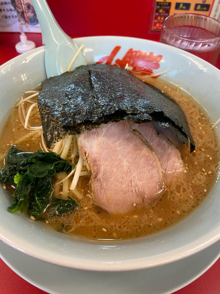 「味噌ネギチャーシューメン」@ラーメン山岡家 牛久店の写真