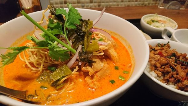 「【昼】カオソーイ」@タイガーデン 渋谷店の写真