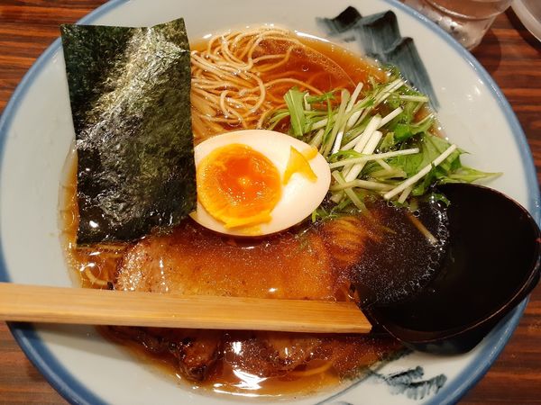 「柚子醤油らーめん」@AFURI 横浜ジョイナス店の写真