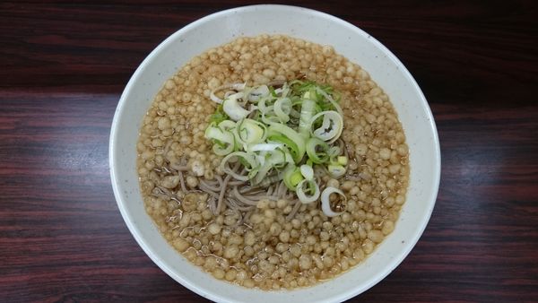 「たぬきそば（280円）」@みよし庵の写真