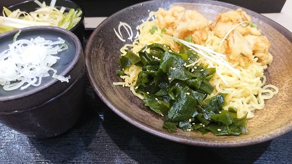 「帆立天ざる中華」@ゆで太郎 東松山新郷店の写真