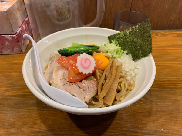 「具だくさん　まぜそば」@麺屋 蕃茄の写真