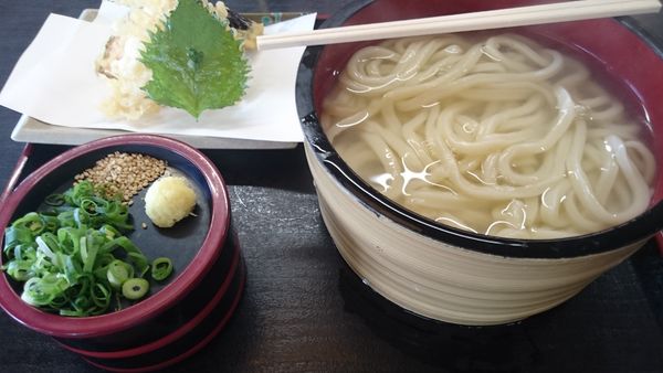 「釜揚げうどん」@いしうす庵 レインボー店の写真
