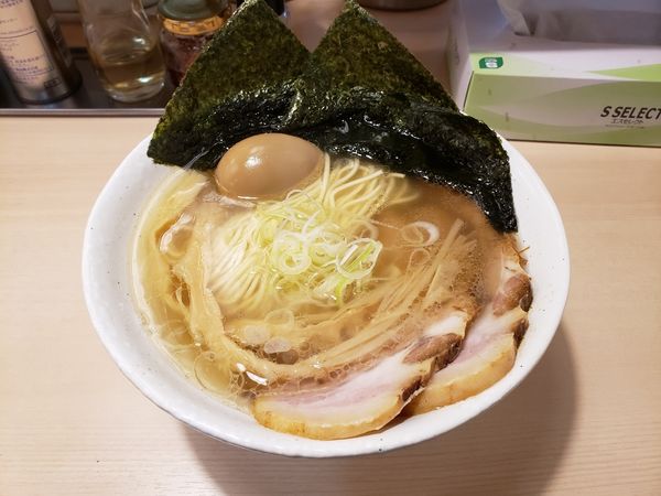 「まるわらーめん塩」@上州地鶏らーめん まるわの写真