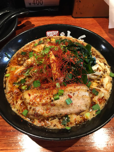 「神の手赤」@麺昇 神の手の写真