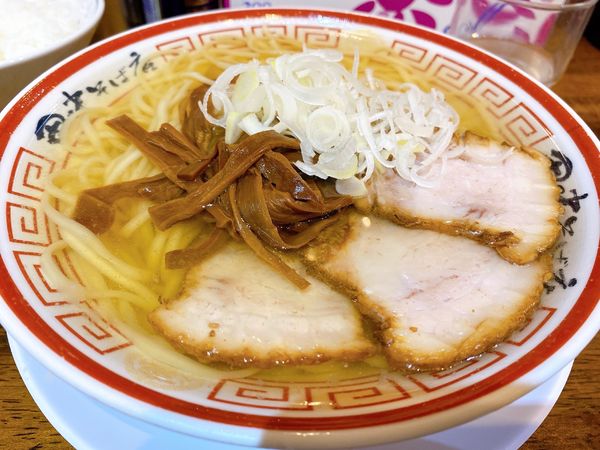 「冷かけ中華そば」@田中そば店 浅草店の写真