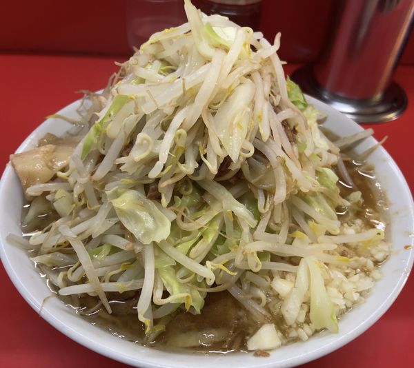 「小　ヤサイ　ニンニク　アブラ」@ラーメン二郎 松戸駅前店の写真