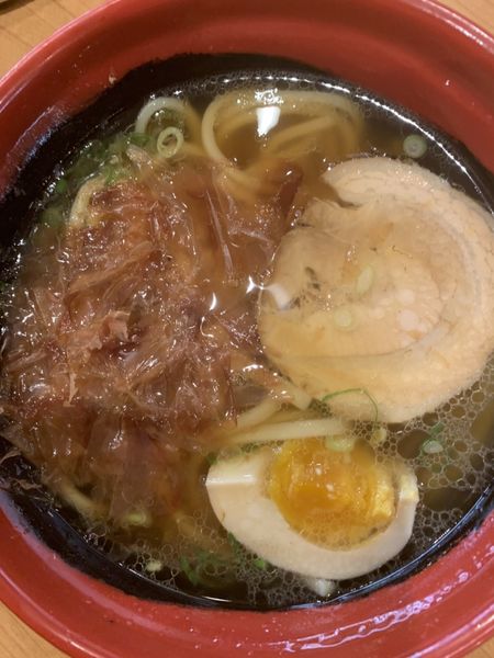 「醤油らーめん」@無添 くら寿司 東海荒尾店の写真