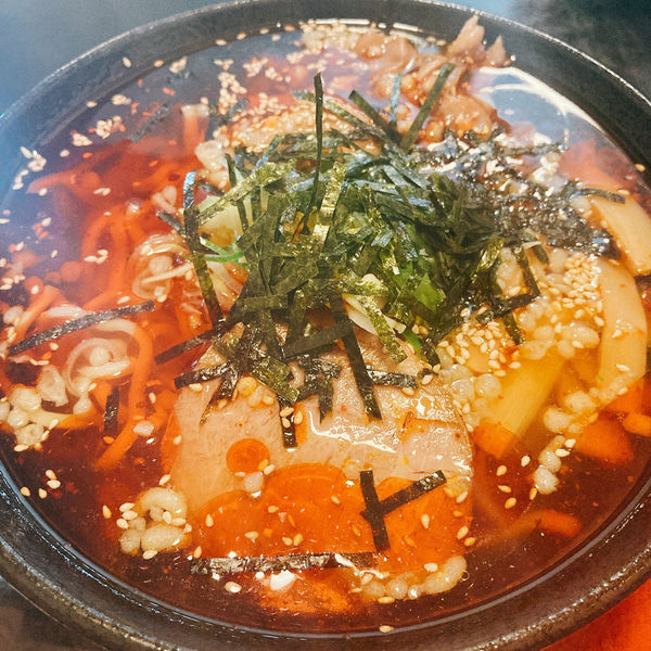 「辛ガリ中華」@山形麺屋 殿の写真