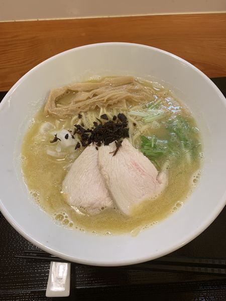 「濃厚鶏そば 塩 790円」@鶏そば 七星の写真