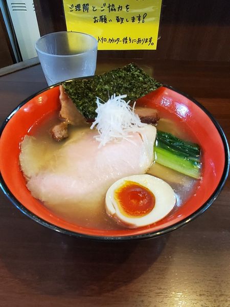 「塩らーめん　チャーシュー2枚」@とものもとの写真