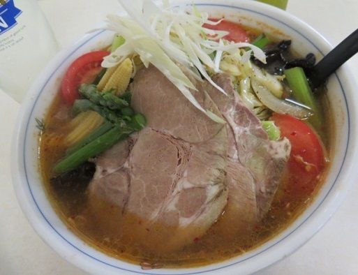 「太陽の恵とタンタンタンメン　1,180円」@中華 タンタンメン 隆翔の写真