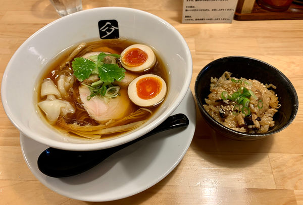 「特製鶏の中華そば＋鶏おこわ」@中華そば 髙野の写真