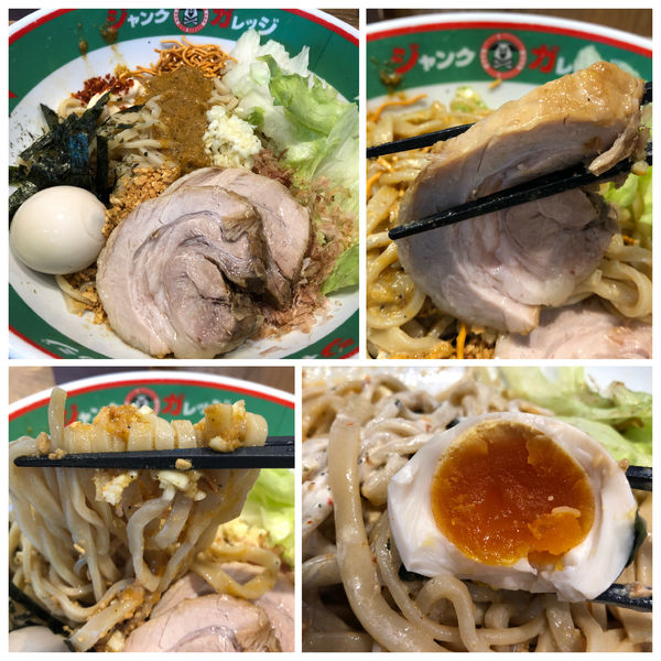 「【限定】冷やしまぜそば 並 780円 味玉豚1枚 200円」@ジャンクガレッジ 狭山店の写真