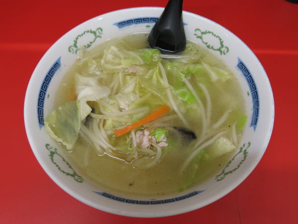 「タンメン+半チャーハン：750円」@伊峡の写真