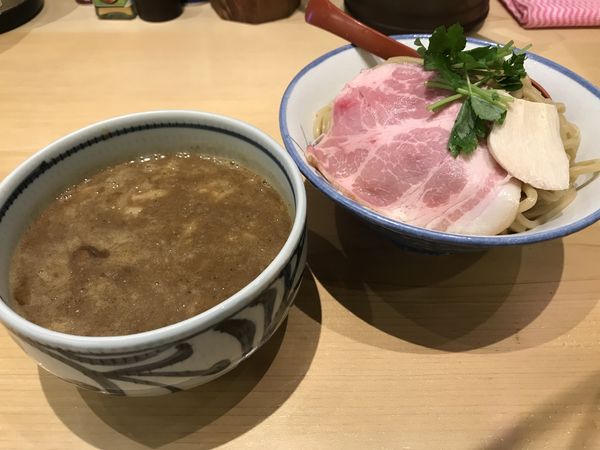 「濃厚煮干しつけ麺」@麺屋 狢〜むじな〜の写真