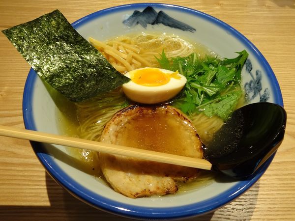 「柚子塩らーめん：淡麗（1,080円）」@AFURI 立川店の写真