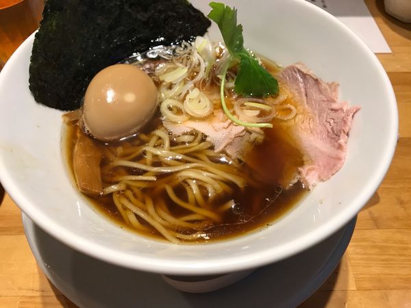 「名物　中華そば」@本町製麺所 阿倍野卸売工場 中華そば工房の写真
