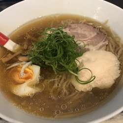 煮干時雨（冷たい煮干しそば）