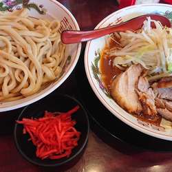 令2・6・16つけ麺野菜マシ、オマケの紅生姜(850円)