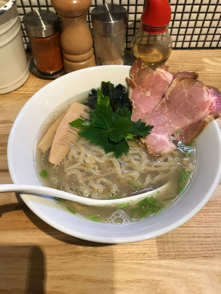 「貝塩らーめん 850円」@らーめん 改の写真