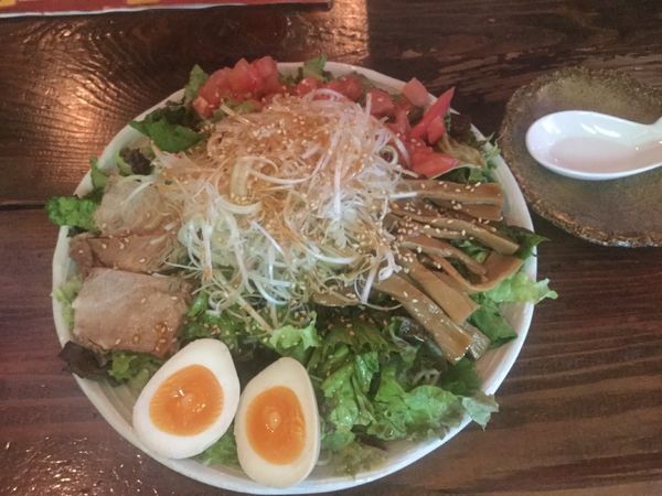 「冷やしぶっかけめん(¥850)」@らぅめん とくやの写真