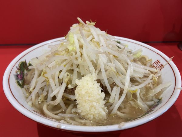 「小（ﾆﾝﾆｸ）」@ラーメン二郎 千葉店の写真