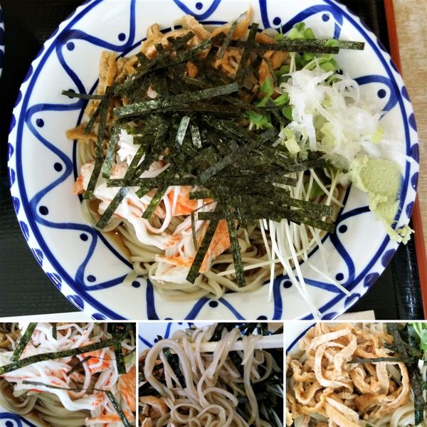 「冷やしきつねそば　730円」@ねぎどんの写真