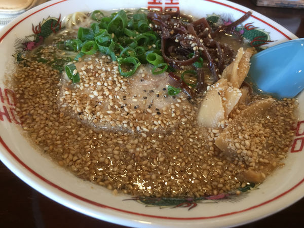 「特濃ド豚骨ラーメン」@まるいちラーメンの写真