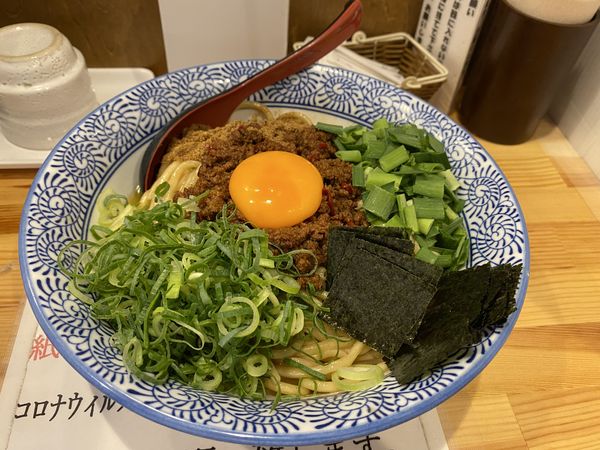 「台湾まぜそば（大盛）」@自家製麺 竜葵の写真