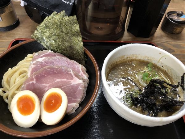 「特製塩つけ蕎麦」@つけ蕎麦 えん藤の写真