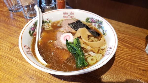 「生姜醤油ラーメン800円」@神保町 可以の写真