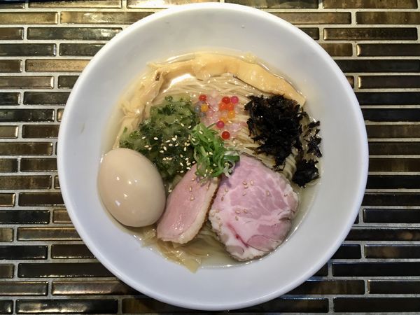 「山形だし 冷し汐そば ＋ 味玉」@noodles kitchen GUNNERS 新丸子店の写真