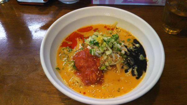 「【限定】冷し坦々麺」@はりけんラーメンの写真