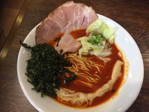「赤辛ラーメン(阿修羅)¥850」@麺屋 真心の写真