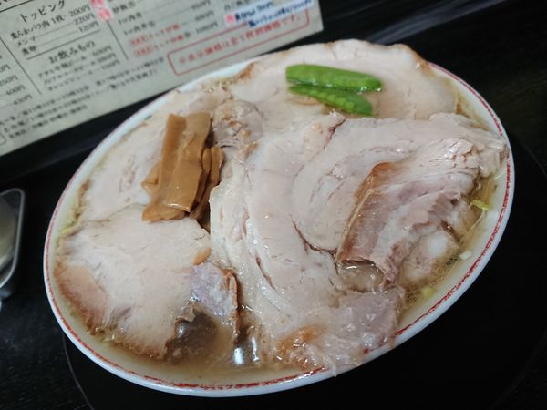 「柔らかバラ肉そば並 1045円」@中華そば みずさわ屋の写真