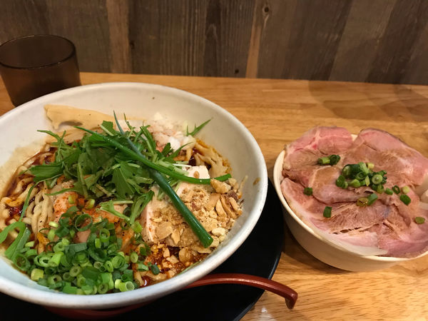 「鶏坦々まぜそば」@麺のようじの写真