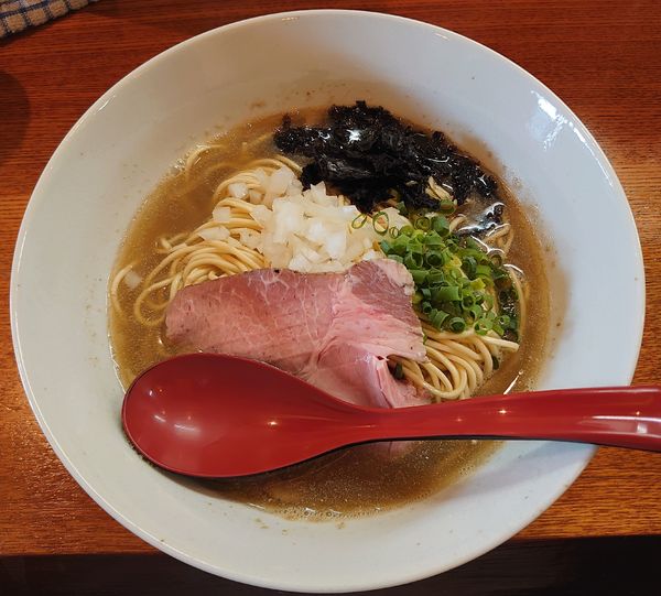 「煮干そば塩(750円)」@麺屋 烈の写真