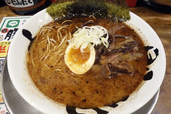 「おっぺしゃんらーめん」@熊本らーめん おっぺしゃん 青葉通店の写真