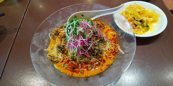 「冷やし担々麺」@陳家私菜 新宿店の写真