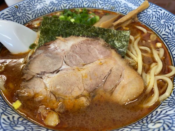 「赤濃厚大門ラーメン780円」@ちょっと美味しい中華食堂 大門の写真