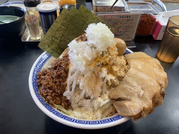 「まぜそば」@山勝角ふじ 南流山店の写真