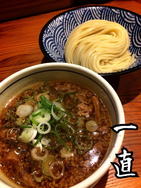 「つけそば醤油￥800」@麺 一直の写真