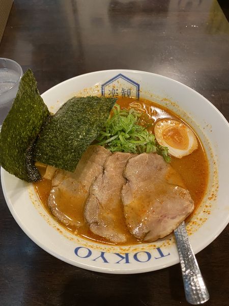 「特製辛鼈甲」@楽観 立川の写真