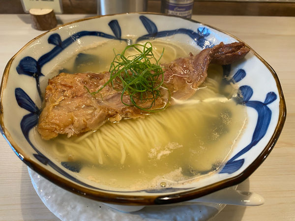 「鯛煮干の塩そば」@タナカ ロボの写真